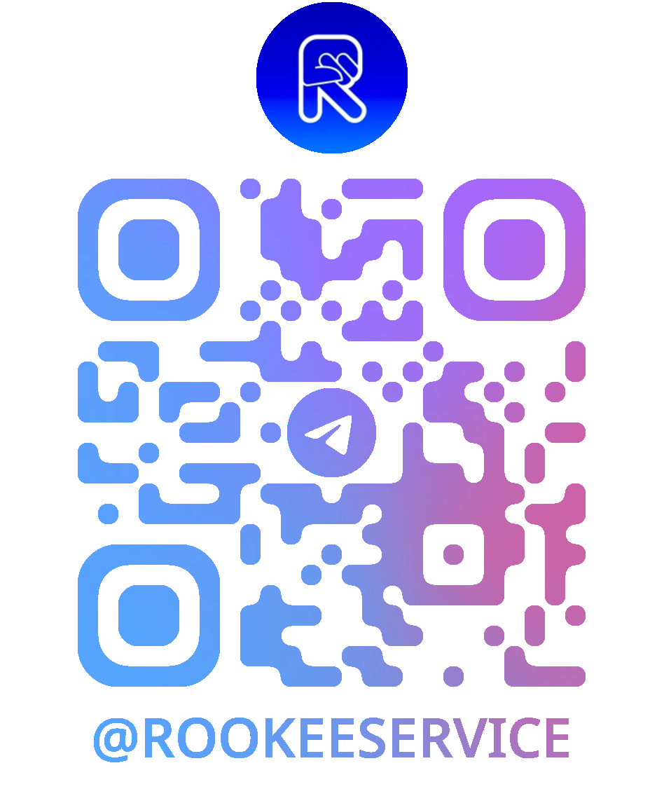 QR-код Telegram: @ROOKEESERVICE