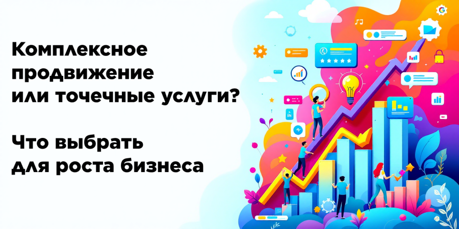 Комплексное продвижение vs точечные услуги: что выбрать для роста бизнеса
