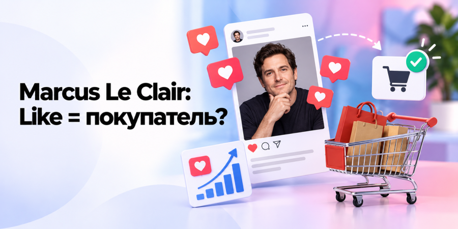 Marcus Le Clair: Like = покупатель?