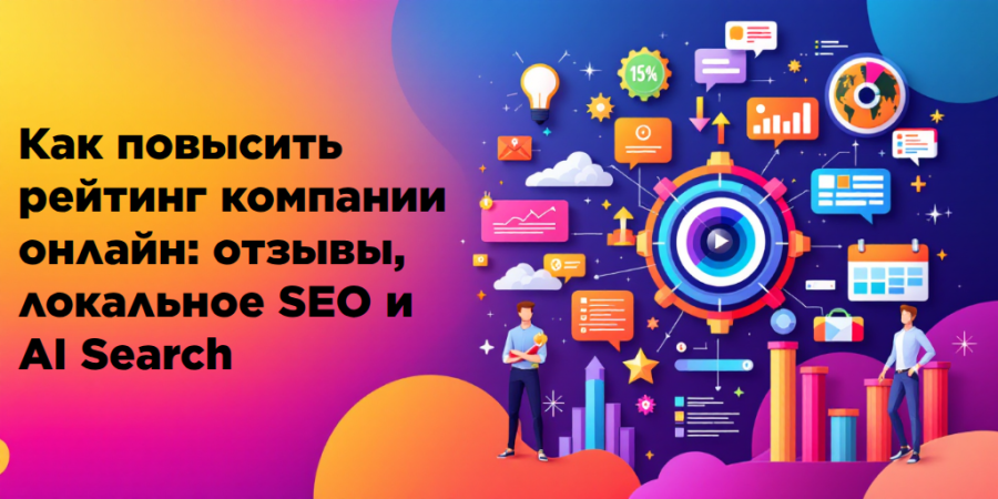 Как повысить рейтинг компании онлайн: отзывы, локальное SEO и AI Search
