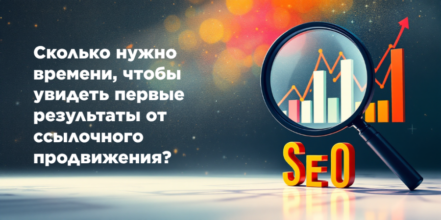 Сколько нужно времени, чтобы увидеть первые результаты от ссылочного продвижения?