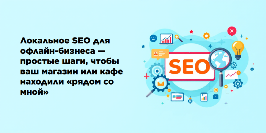 Локальное SEO для офлайн-бизнеса — простые шаги, чтобы ваш магазин или кафе находили «рядом со мной»