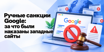 Ручные санкции Google: за что были наказаны западные сайты
