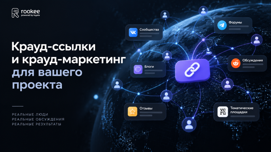 Крауд-ссылки и крауд-маркетинг для вашего проекта