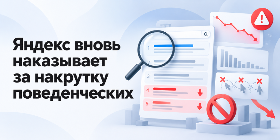 Яндекс вновь наказывает за накрутку поведенческих