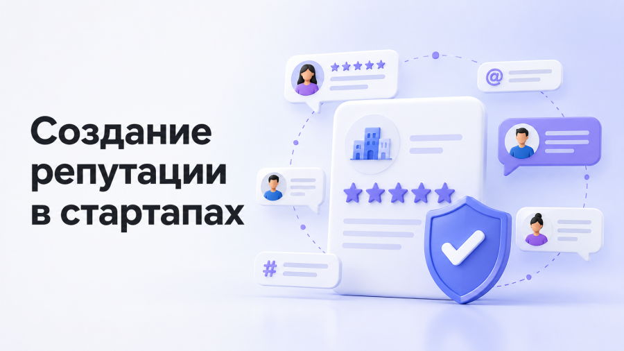 Создание репутации в стартапах