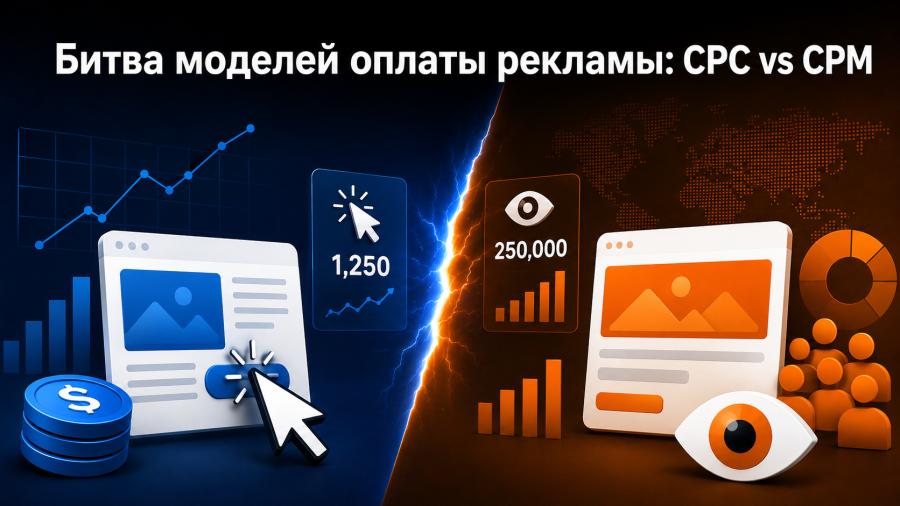 Битва моделей оплаты рекламы: CPC vs CPM