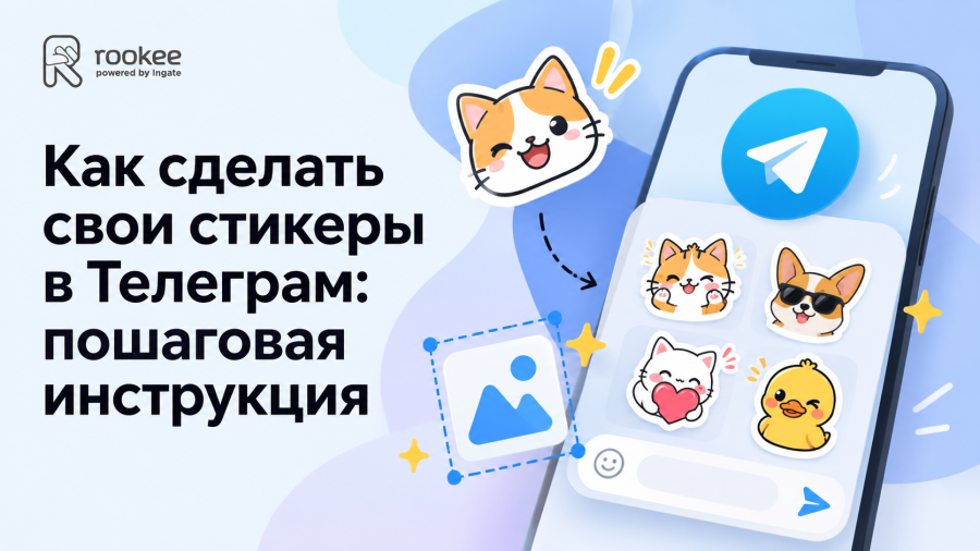 Как сделать свои стикеры в Телеграм: пошаговая инструкция