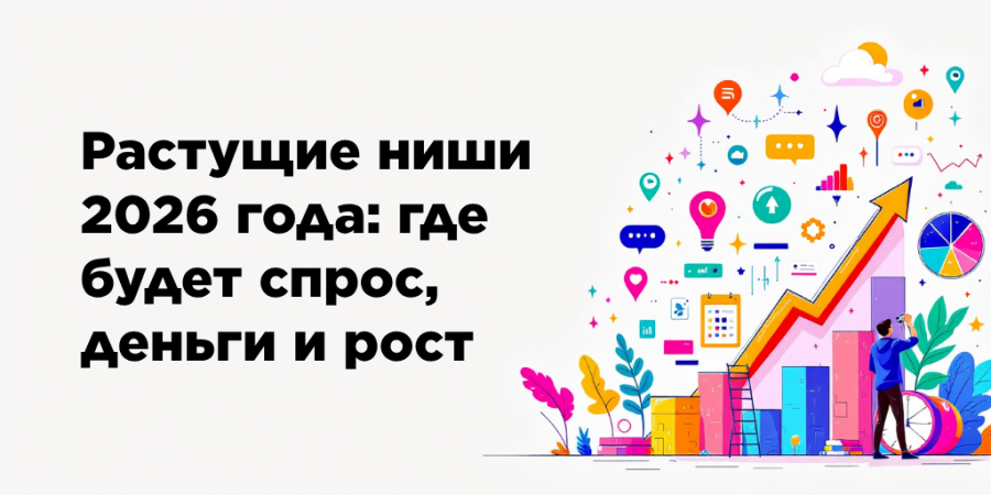 Растущие ниши 2026 года: где будет спрос, деньги и рост