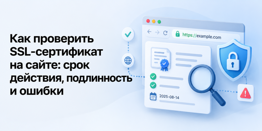 Как проверить SSL-сертификат на сайте: срок действия, подлинность и ошибки