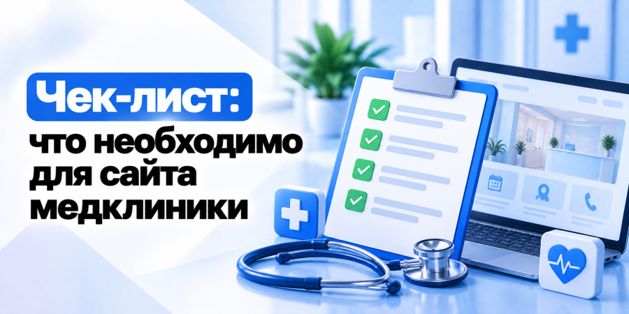 Чек-лист: что необходимо для сайта медклиники