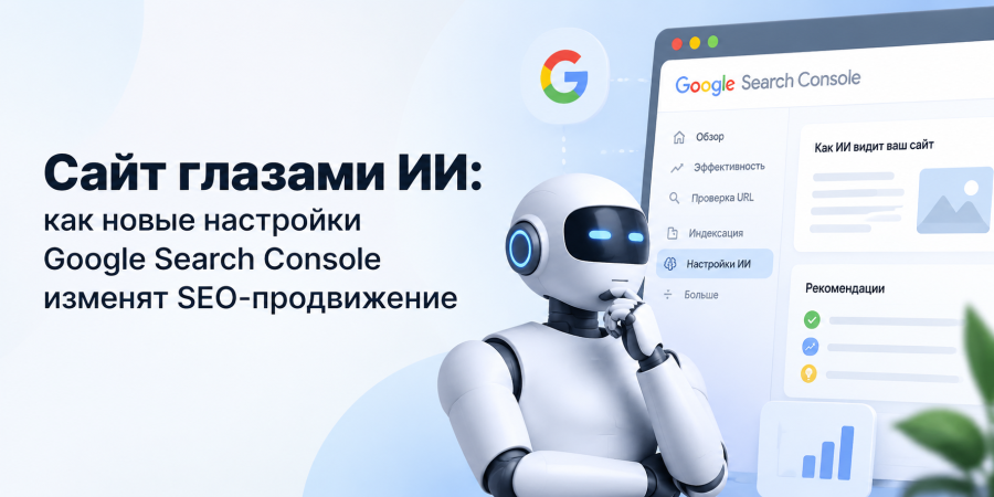 Сайт глазами ИИ: как новые настройки Google Search Console изменят SEO-продвижение