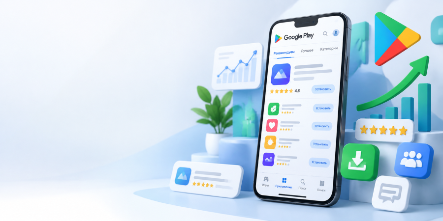Продвижение в Google Play