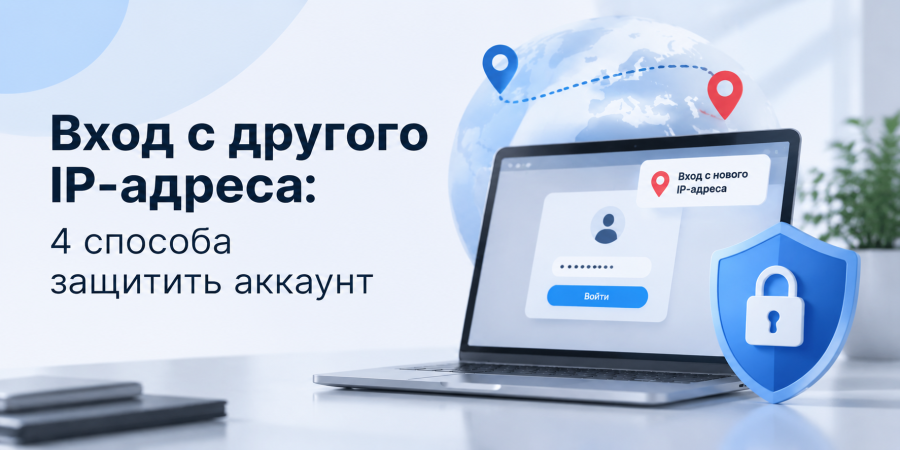 Вход с другого IP-адреса: 4 способа защитить аккаунт