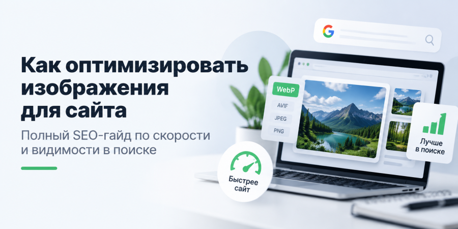 Как оптимизировать изображения для сайта: полный SEO-гайд по скорости и видимости в поиске
