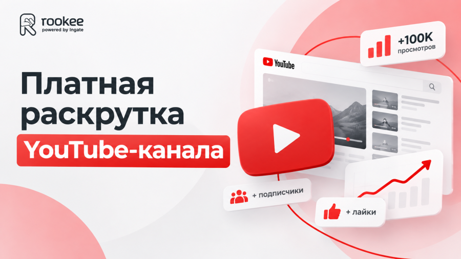Платная раскрутка YouTube-канала