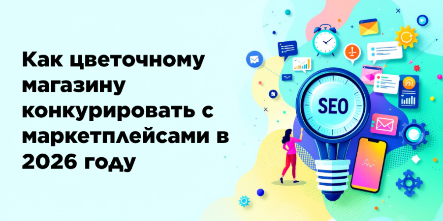 Как цветочному магазину конкурировать с маркетплейсами в 2026 году