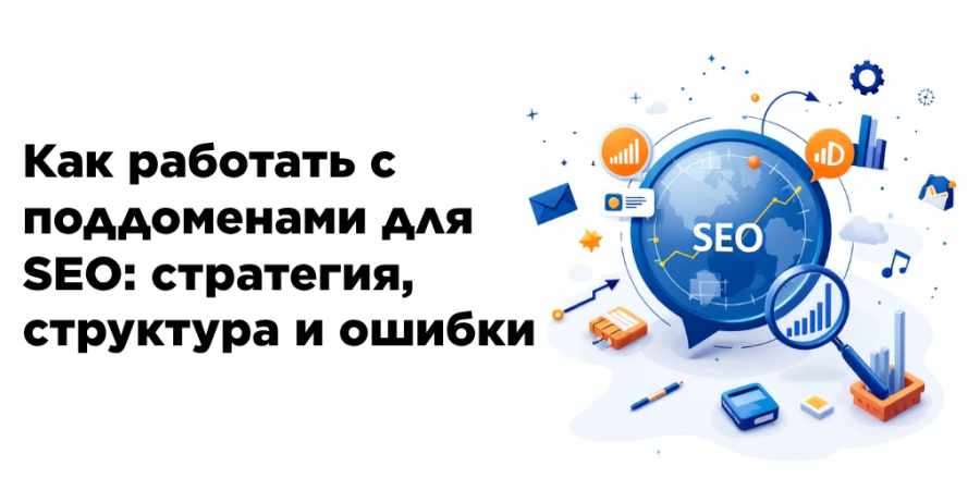 Как работать с поддоменами для SEO: стратегия, структура и ошибки