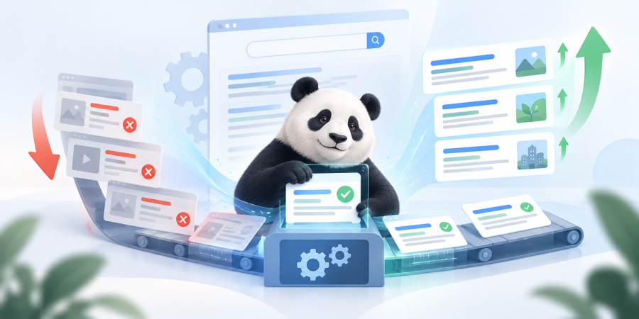 Google включил Panda в основной алгоритм ранжирования