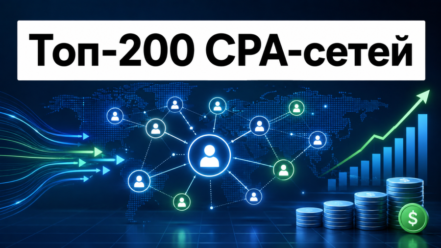 Топ-200 CPA-сетей