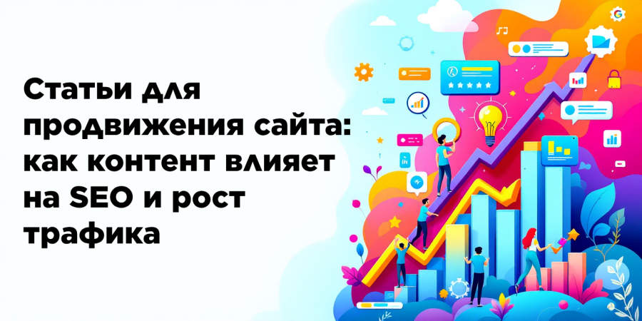 Статьи для продвижения сайта: как контент влияет на SEO и рост трафика
