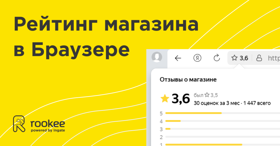 Рейтинг магазина рядом с адресной строкой: как это может навредить вашему бизнесу и что делать