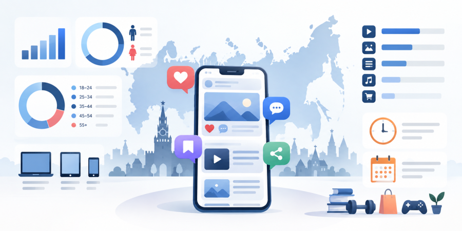 Какой он, российский пользователь соцсетей?