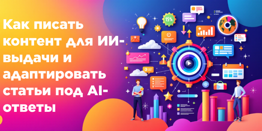 Как писать контент для ИИ-выдачи и адаптировать статьи под AI-ответы