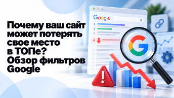 Почему ваш сайт может потерять свое место в ТОПе? Обзор фильтров Google