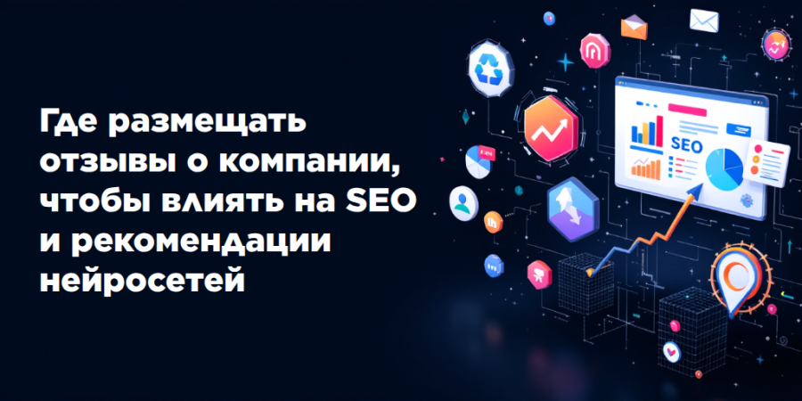 Где размещать отзывы о компании, чтобы влиять на SEO и рекомендации нейросетей