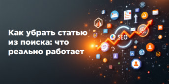 Как убрать статью из поиска: что реально работает