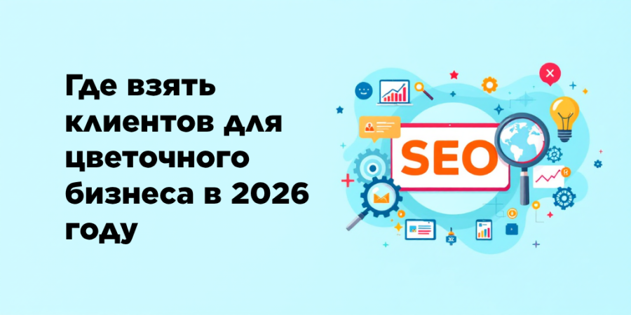 Где взять клиентов для цветочного бизнеса в 2026 году