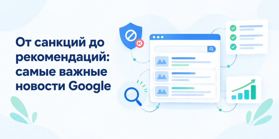 От санкций до рекомендаций: самые важные новости Google