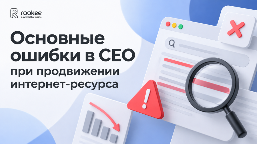 Основные ошибки в СЕО при продвижении интернет-ресурса