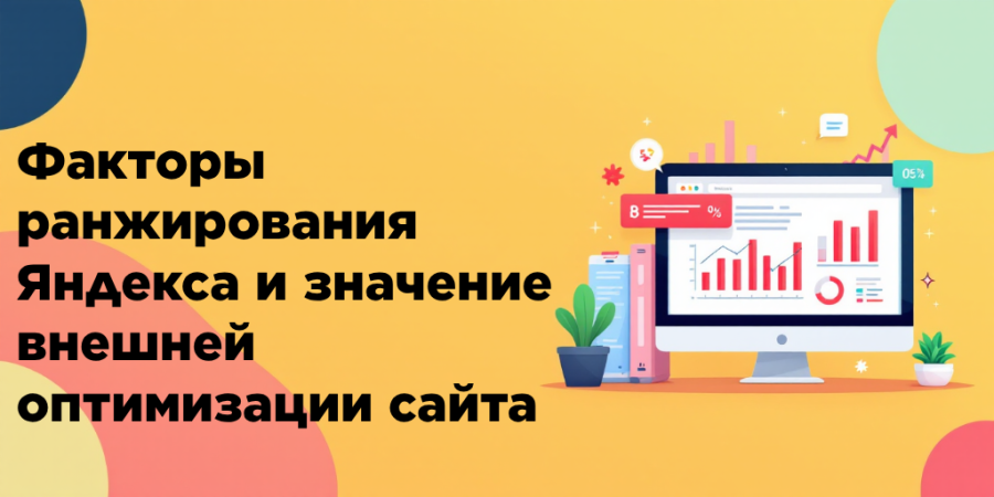 Факторы ранжирования Яндекса и значение внешней оптимизации сайта