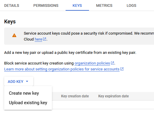 Работа с Google Cloud Platform