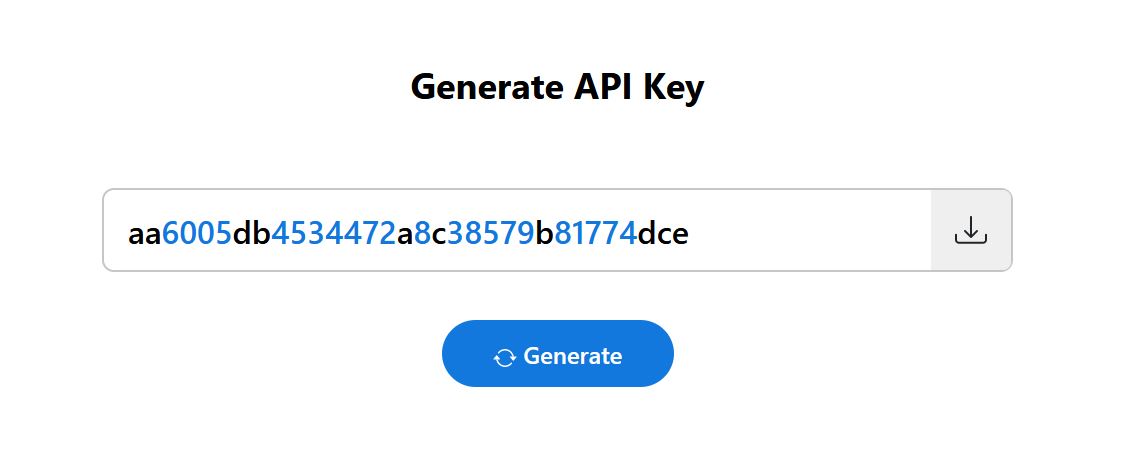 Генератор ключей IndexNow