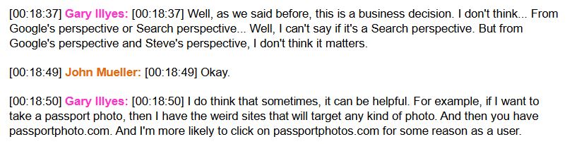 Транскрипция подкаста Google