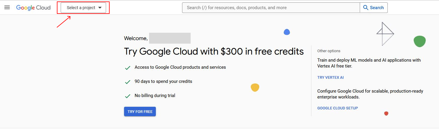 Работа с Google Cloud Platform