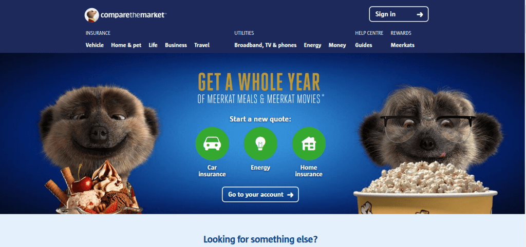 Страховой сервис Comparethemarket.com Comparethemarket.com