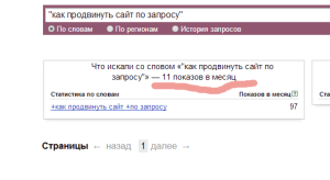 Точный спрос запроса в кавычках Точный спрос запроса