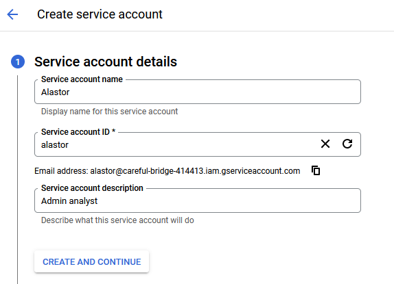 Работа с Google Cloud Platform